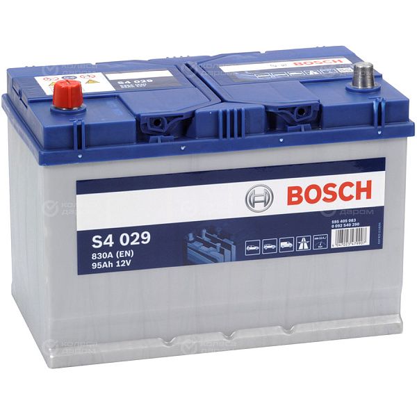 Автомобильный аккумулятор Bosch 95 Ач прямая полярность D31R в Москве